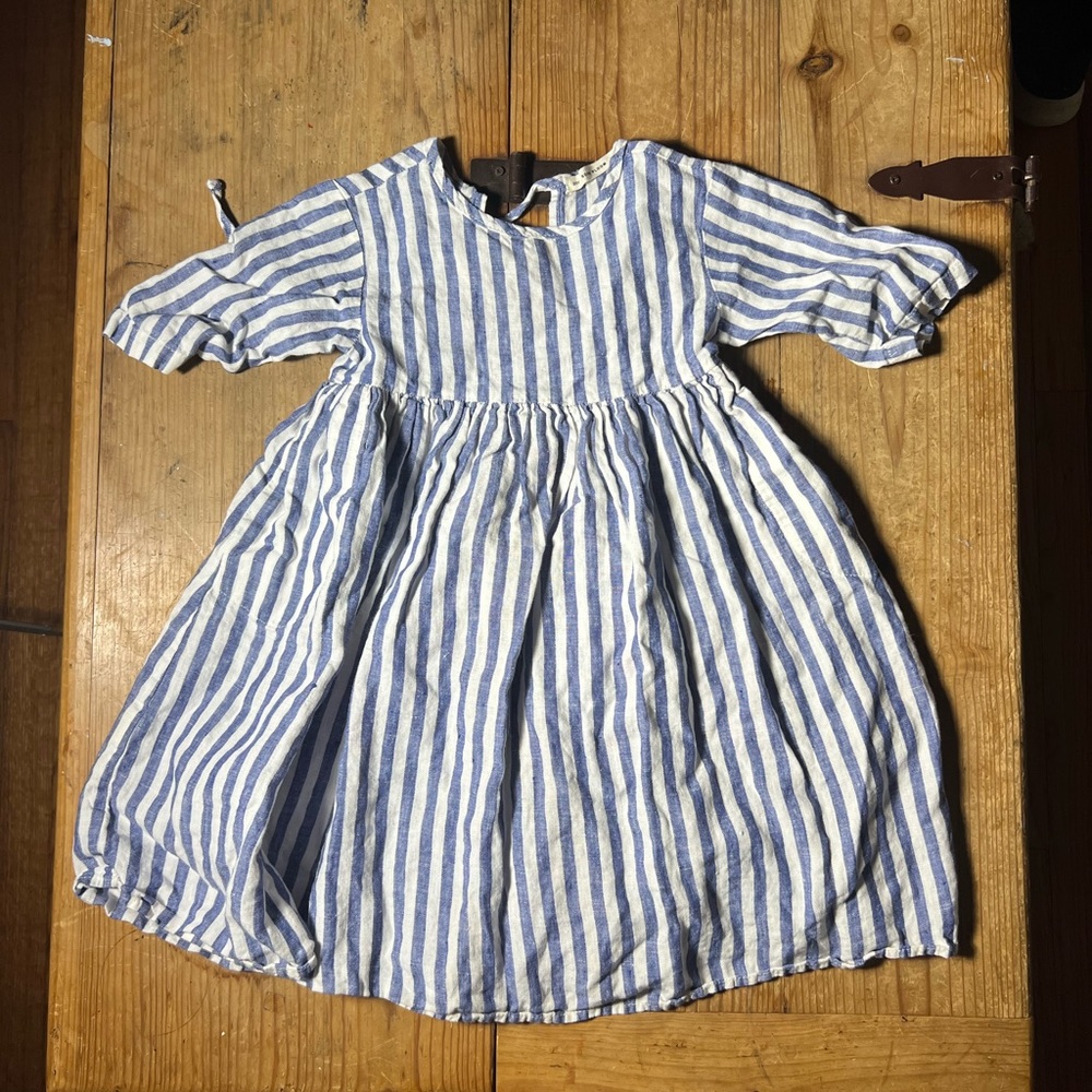 Soor Ploom 2/3 Girls Linen dress